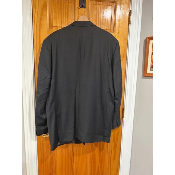 Peter Millar Grey Two Button Blazer Sport Coat Made In Canada Mens
